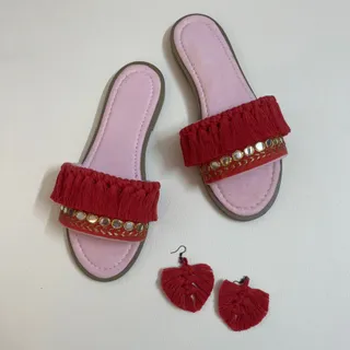 صندل مکرومه