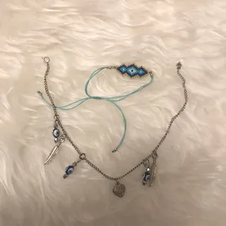 دستبند چشم نظر و خلخال