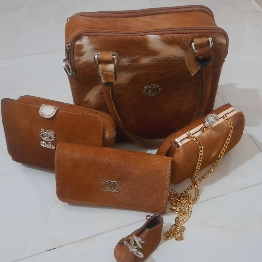 ست کیف چرم خاص و زیبا