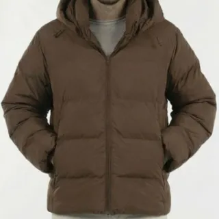 کاپشن قهوه‌ای جین وست