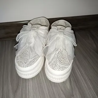 کفش مجلسی کتونی عروس