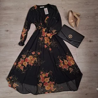 پیراهن پترن گل گلی