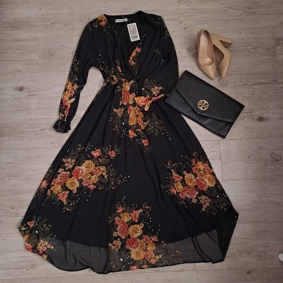 پیراهن پترن گل گلی