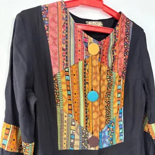 مانتو طرح سنتی زیبا