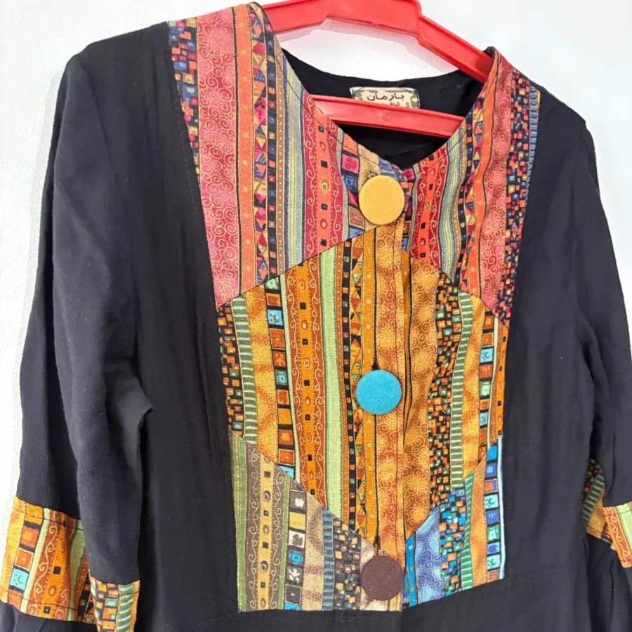 مانتو طرح سنتی زیبا