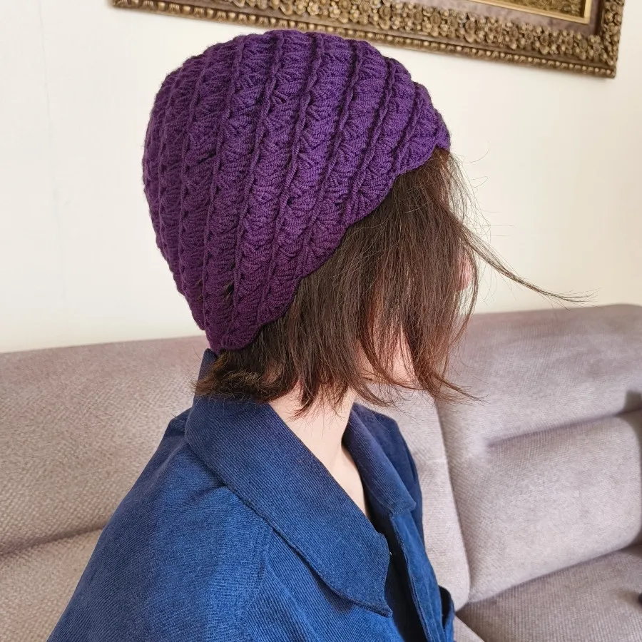 کلاه بافتنی دست بافت