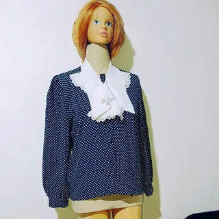 بلوز خال خالی مجلسی