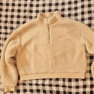 سوییشرت تدی اورجینال کرم