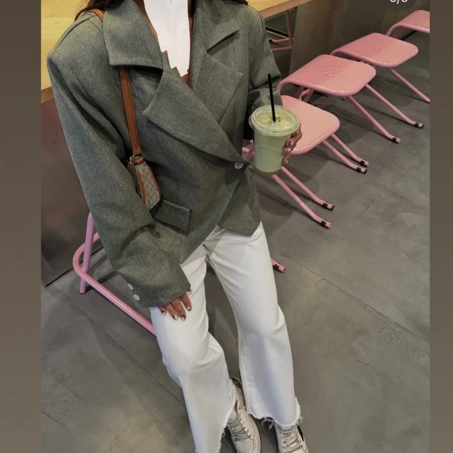 کت تک مزونی سبز ماچا