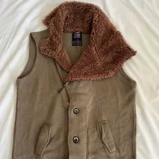 وست بافت یقه خز