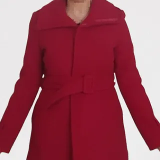 پالتو قرمز سرخابی ترک