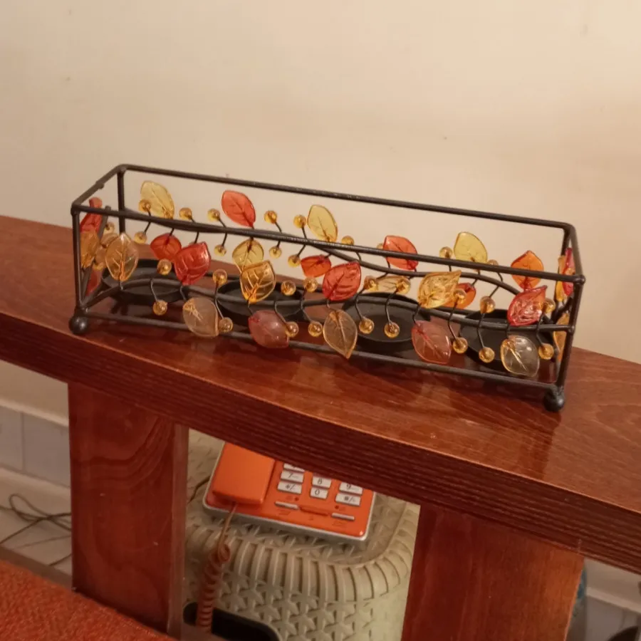 شمعدان 4 قلو طرح برگ