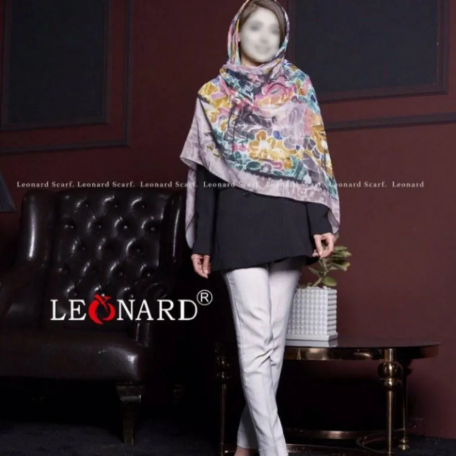روسری نخی برند لیونارد