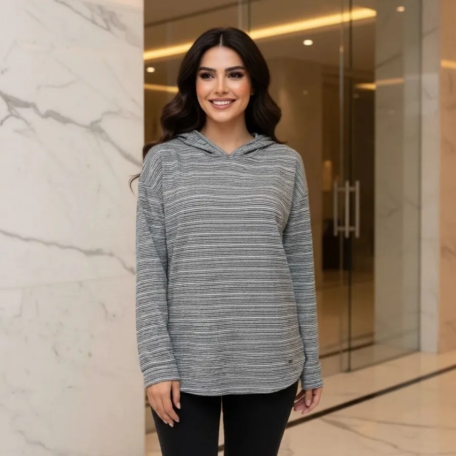 بلوز کراپ راه راه