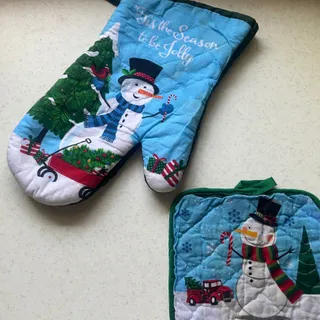 ست دستکش و دستگیره