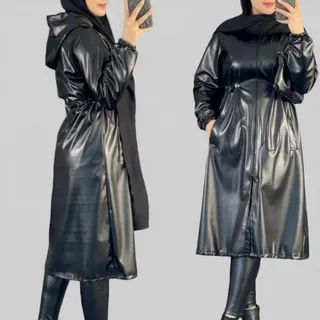 مانتو چرم کندیس