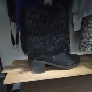 نیم بوت خزی