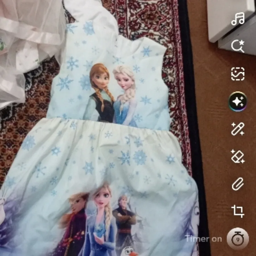 پیراهن السا بچگانه