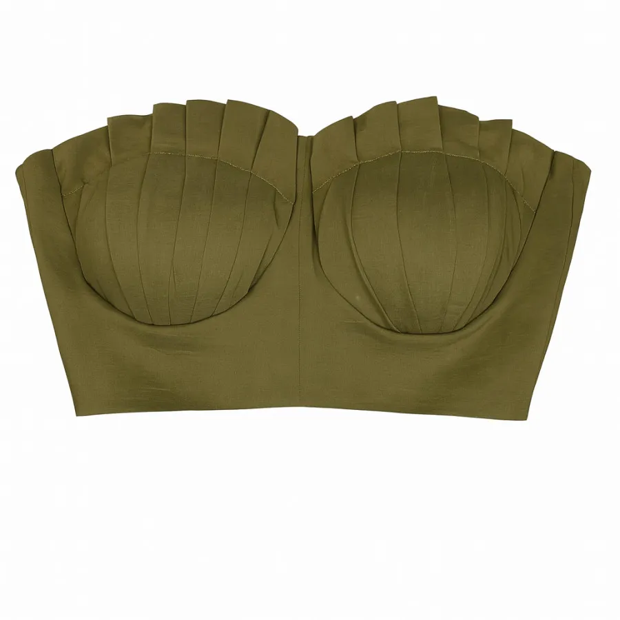 کراپ پلیسه زنانه سبز