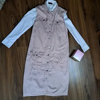 سارفون  کتان لطیف صورتی