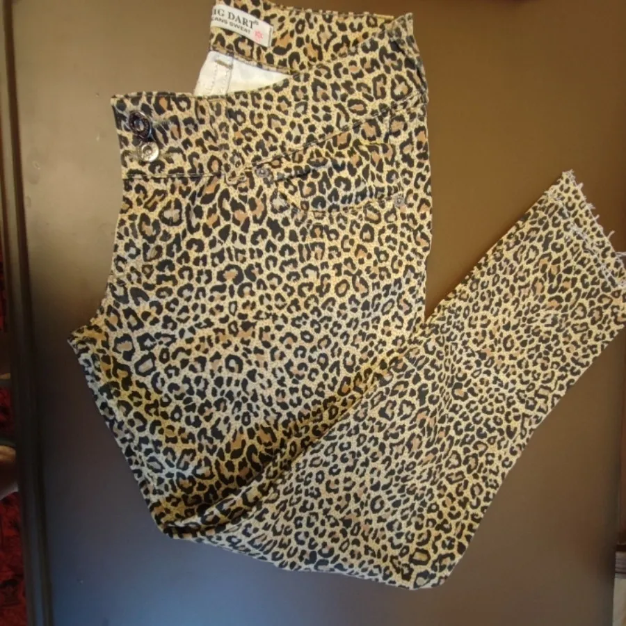 شلوار کتان  پلنگی