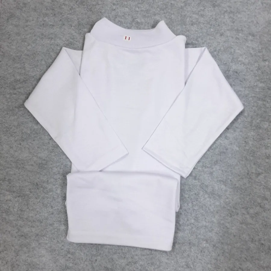 بلوز سفید ساده نخی