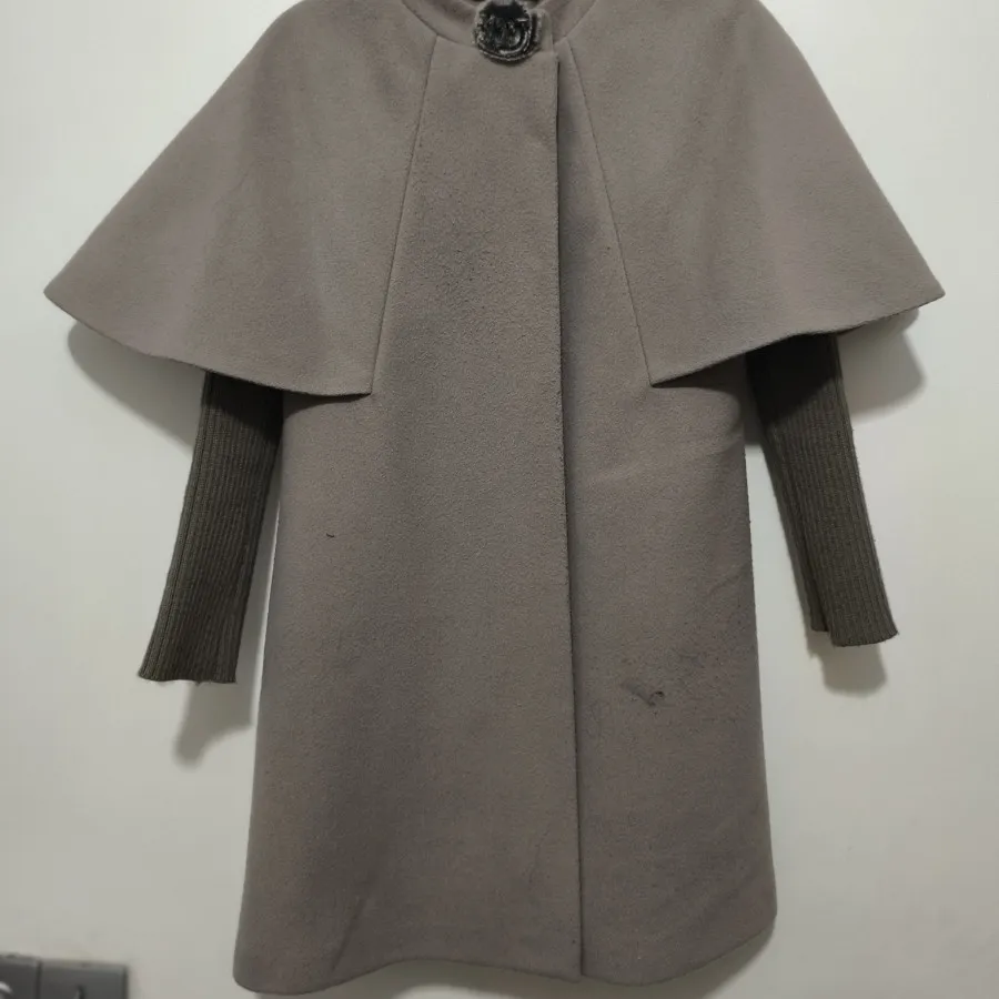 پالتو زمستانی آستین بافت