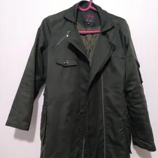 پالتو سبز پاییزه