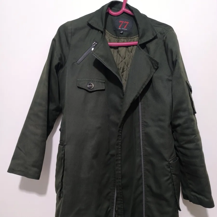 پالتو سبز پاییزه