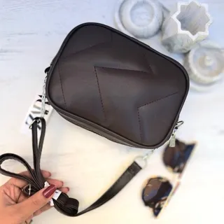 کیف دوشی قهوه ای ترند