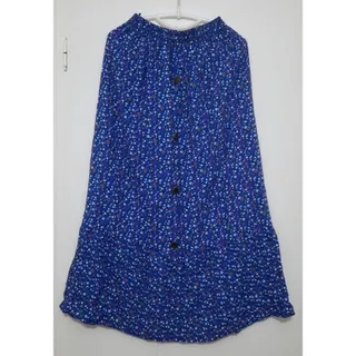 دامن نخی گلدار