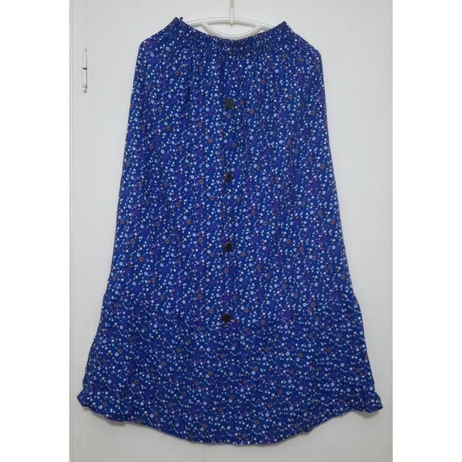 دامن نخی گلدار