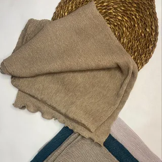 شال برشکا لمه دار