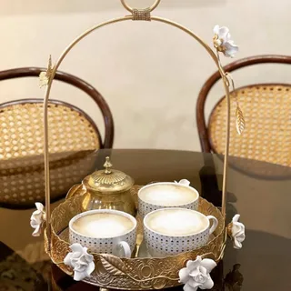 سینی استیل اینه ای