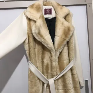 پالتو ترکیبی خز شیک