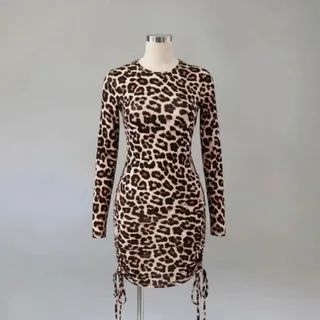 پیراهن بغل بندی پلنگی