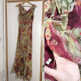 پیراهن حریر کد 55