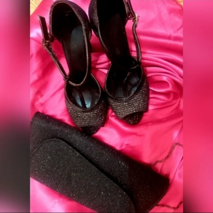 ست کیف و کفش لمه مجلسی