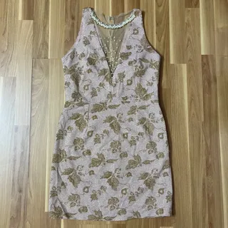 پیراهن مجلسی صورتی