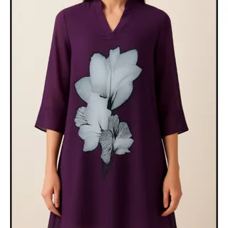 تونیک حریر مجلسی