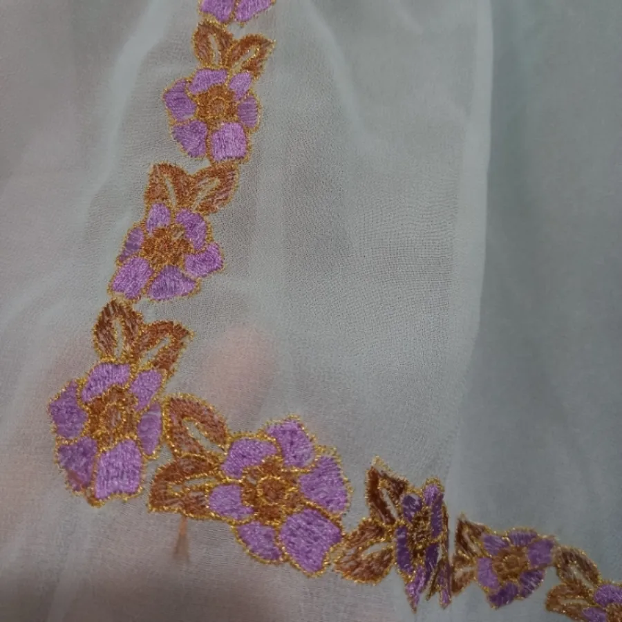 شال گلدوزی شده قیمت 90 ت