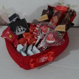 سبد قلبی تریکو