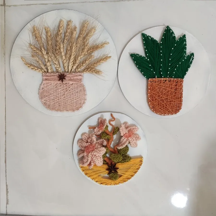 تابلو میخ و نخ