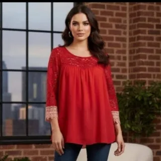 شومیز قرمز یلدایی