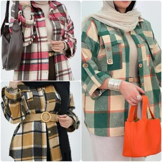 مانتو شومیزی پشمی