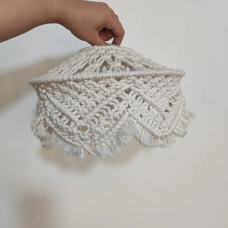 لوستر مکرومه