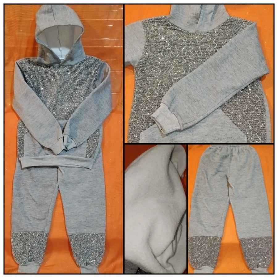 هودی شلوار تو کرکی ضخیم