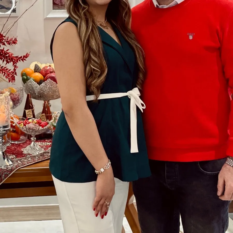 تاپ یقه انگلیسی