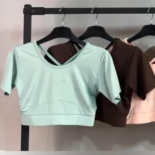 کراپ تیشرت پشت بندی