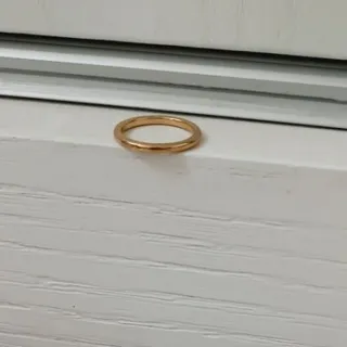 انگشتر ساده و زیبا